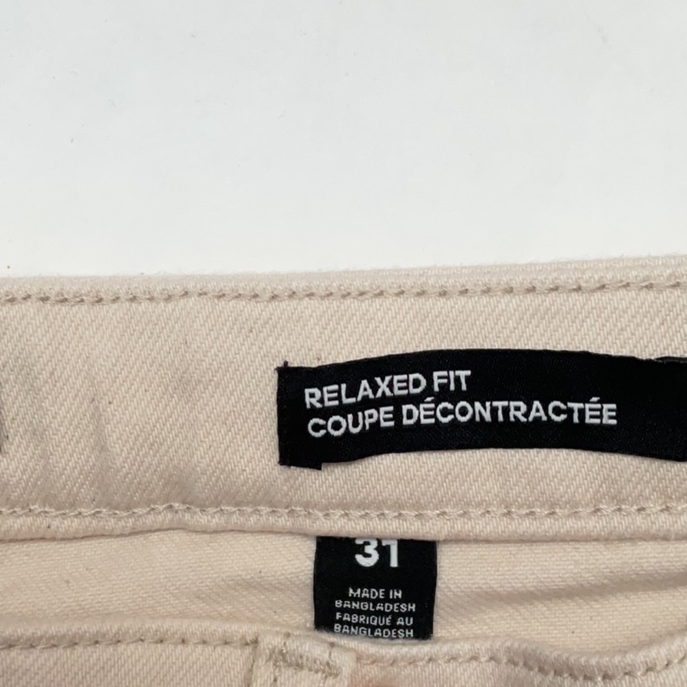 Joe Fresh Cream Relaxed Fit Jeans - Picture 4 of 11